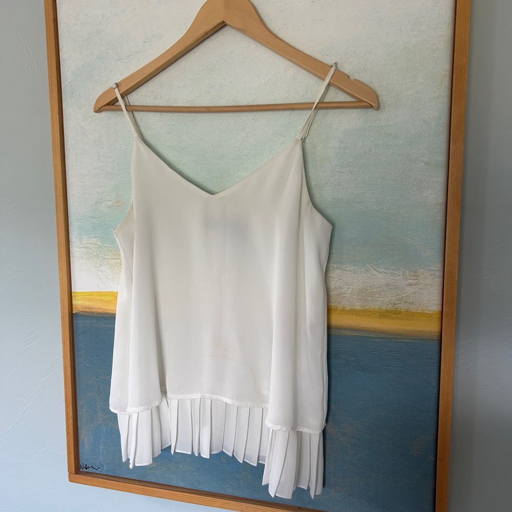 Halogen Pleated Silky Top